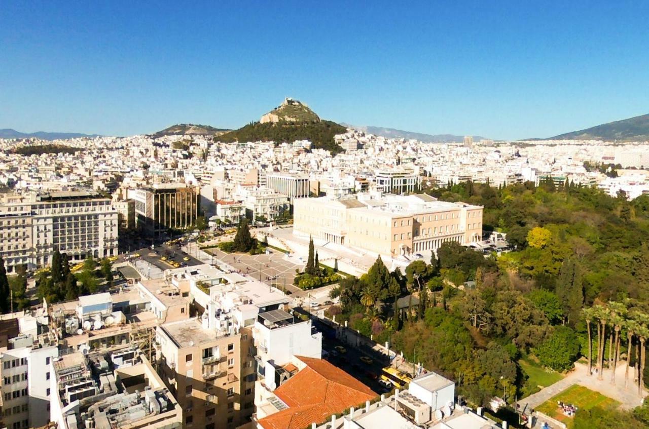 Athens Heart, Syntagma Metro Studio Apartment Ngoại thất bức ảnh